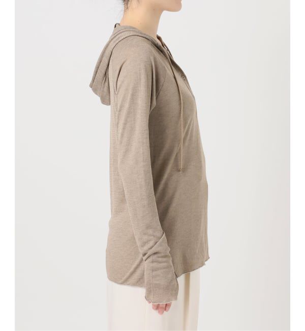 NOBLE「《WEB＆一部店舗限定》【RITA&times;SELLICHI】シアーフーディトップス」|Tシャツ・カットソー|