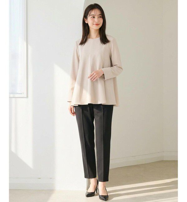 ANY SIS「【洗える】セレモニーダブルクロス ブラウス」|シャツ・ブラウス|