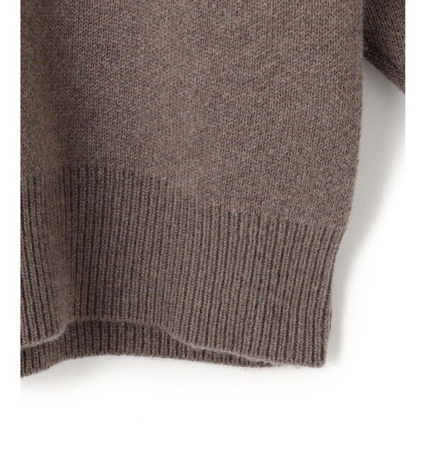 BEIGE,「【洗える】SEDONA / ウールカシミヤフーディーニット」|ニット・セーター|