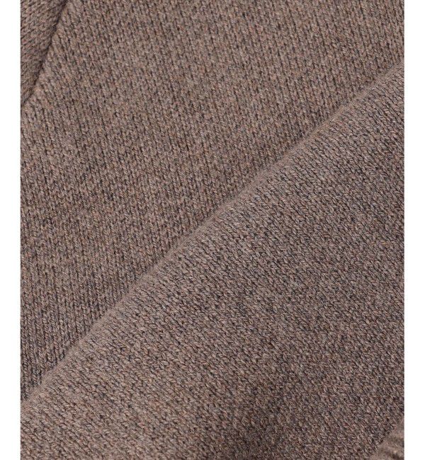 BEIGE,「【洗える】SEDONA / ウールカシミヤフーディーニット」|ニット・セーター|