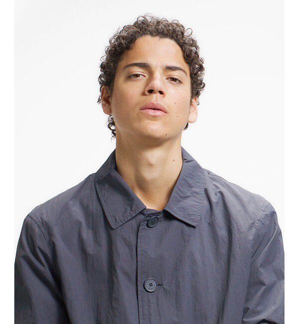 LACOSTE「パッカブルナイロンステンカラーコート」|ステンカラーコート|