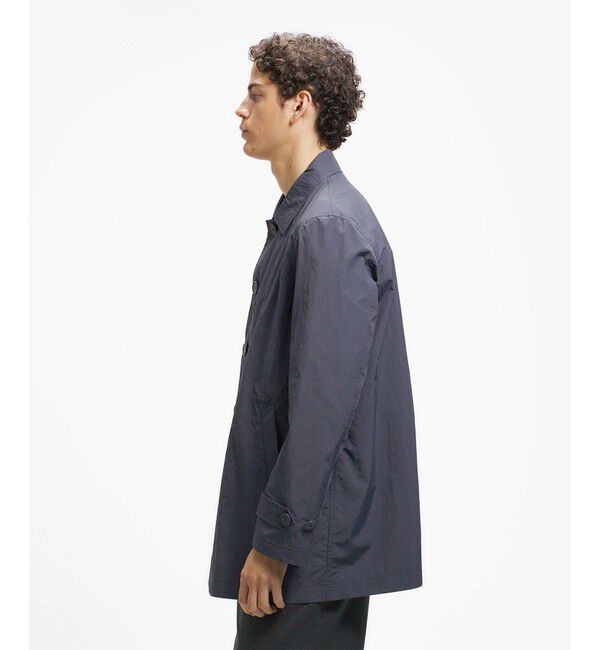 LACOSTE「パッカブルナイロンステンカラーコート」|ステンカラーコート|