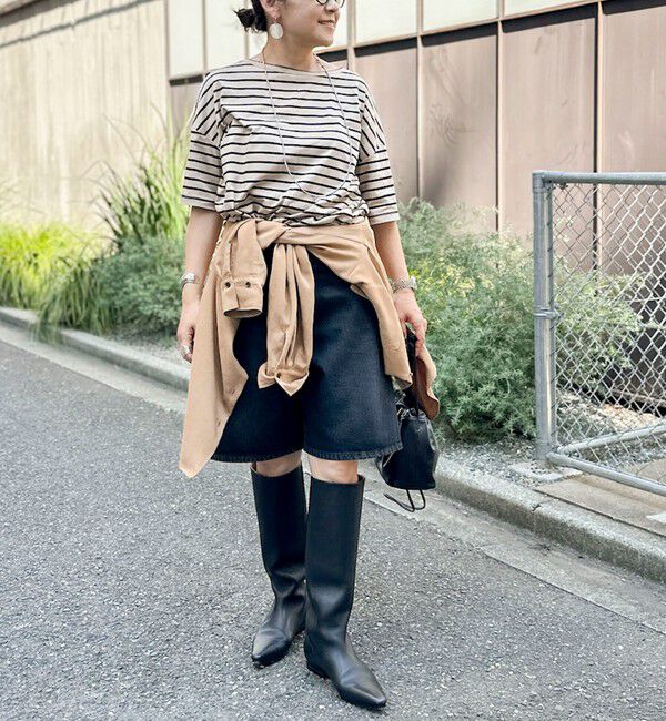 NOLLEY'S「【WEB限定】ウォッシャブルリヨセル綿オトナT」|Tシャツ・カットソー|