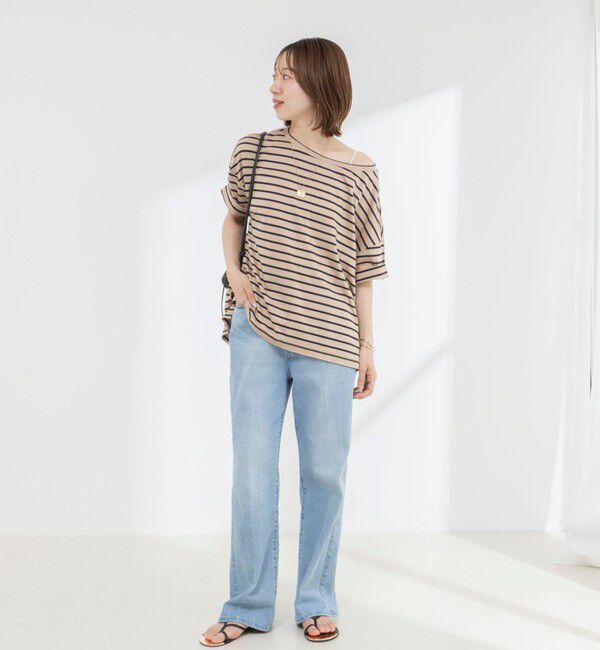 NOLLEY'S「【WEB限定】ウォッシャブルリヨセル綿オトナT」|Tシャツ・カットソー|