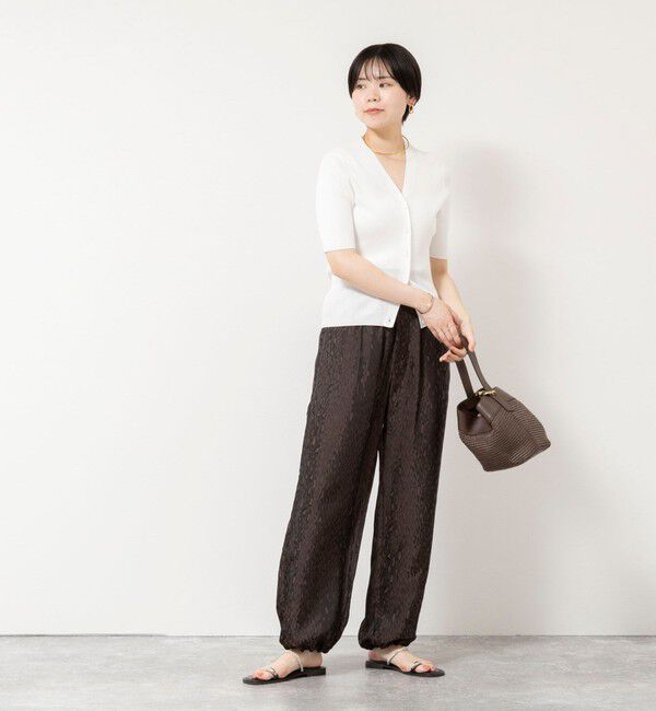 NOLLEY'S sophi「【TICCA/ティッカ】レオパードジャガードパンツ」|その他|