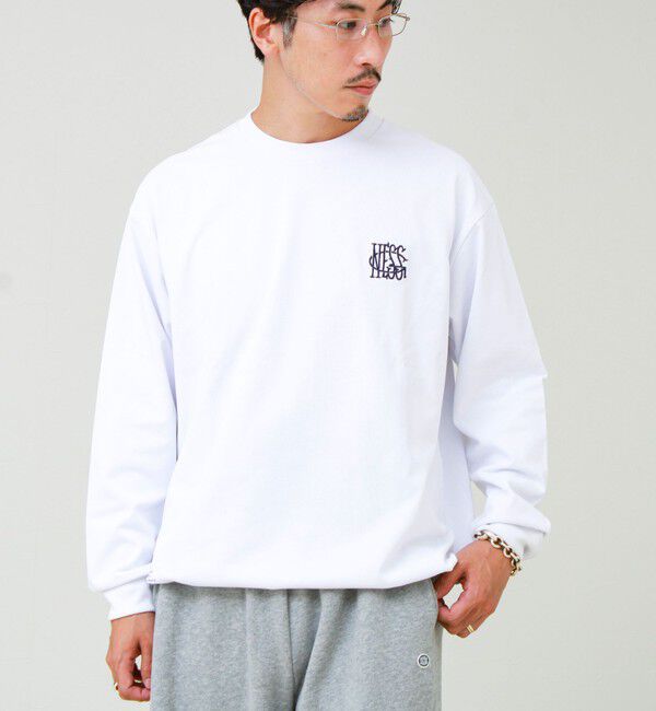 GLOSTER「AirDry クイックドライ 裾ドローコード ロングスリーブTシャツ ロンT」|Tシャツ・カットソー|