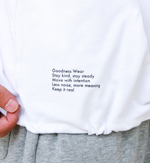 GLOSTER「AirDry クイックドライ 裾ドローコード ロングスリーブTシャツ ロンT」|Tシャツ・カットソー|