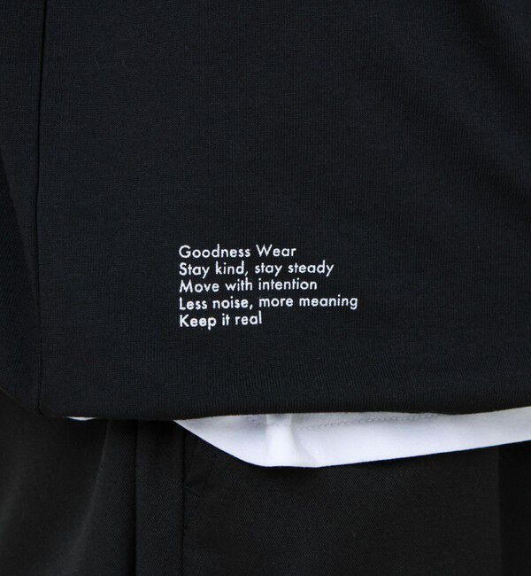 GLOSTER「AirDry クイックドライ 裾ドローコード ロングスリーブTシャツ ロンT」|Tシャツ・カットソー|