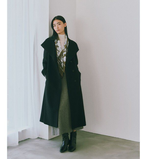 ROPE「【一部J'aDoRe限定カラー】プレミアムカシミヤロングコート/マルチWAY・逸品・26AW」|ステンカラーコート|