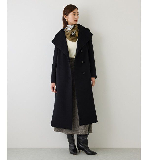 ROPE「【一部J'aDoRe限定カラー】プレミアムカシミヤロングコート/マルチWAY・逸品・26AW」|ステンカラーコート|