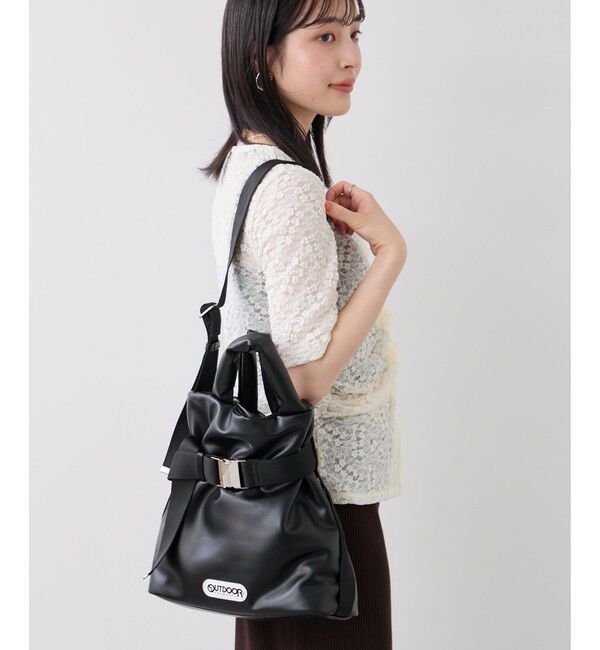 VIS「WEB限定追加【OUTDOOR PRODUCTS】VIS別注 ベルト付き パデッド トートバッグ / 2WAY 」|トートバッグ|