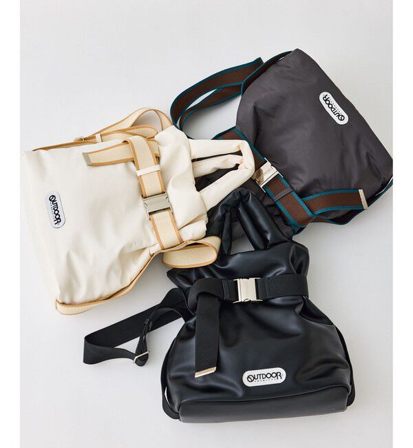 VIS「WEB限定追加【OUTDOOR PRODUCTS】VIS別注 ベルト付き パデッド トートバッグ / 2WAY 」|トートバッグ|