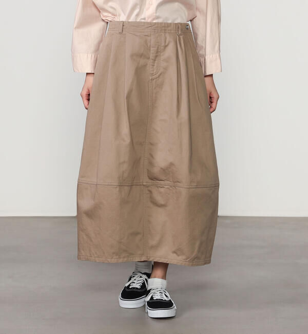 DANTON「DANTON | バックサテン コクーンスカート WOMEN」|スカート|