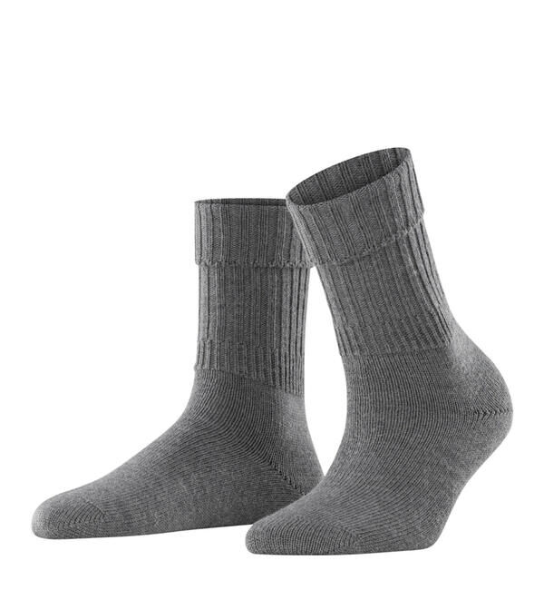 FALKE 「FALKE | 47520 STRIGGINGS RIB SOCKS WOMEN」|ソックス|DKGREY
