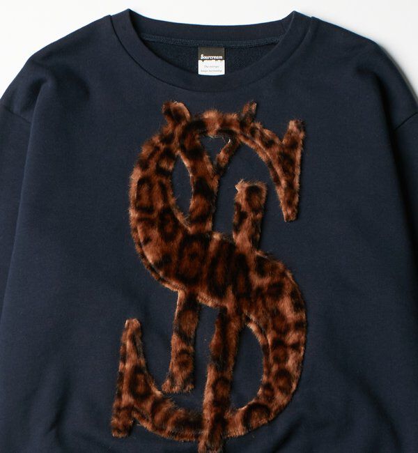  「【26AW LOOK掲載品番】【Sourcream】$ロゴファースウェット」|Tシャツ・カットソー|