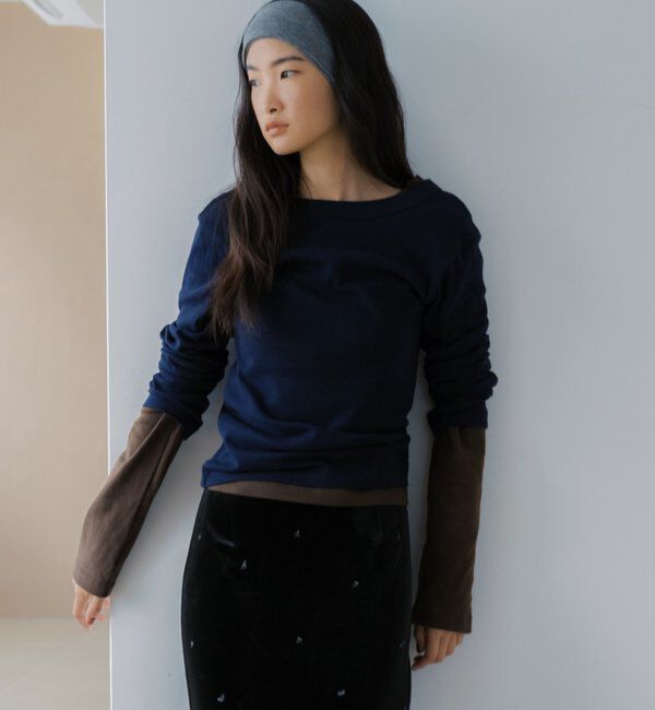  「ソフトフライスバックシャンカットソー」|Tシャツ・カットソー|