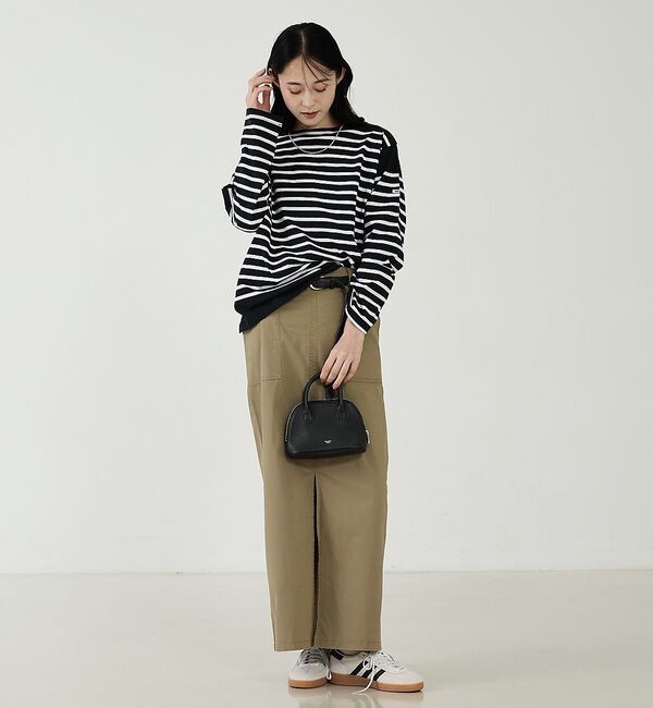 Rouge vif「【blancle/ブランクレ】レザーボストンバッグ/S.LEATHER MICR」|ボストンバッグ|