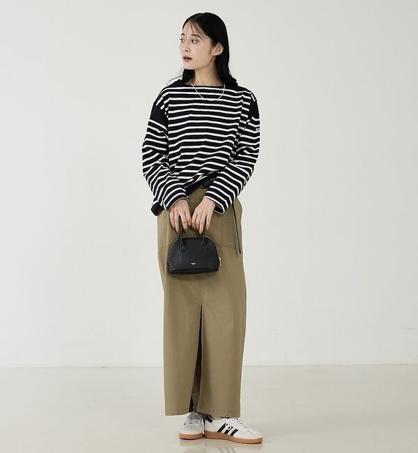 Rouge vif「【blancle/ブランクレ】レザーボストンバッグ/S.LEATHER MICR」|ボストンバッグ|