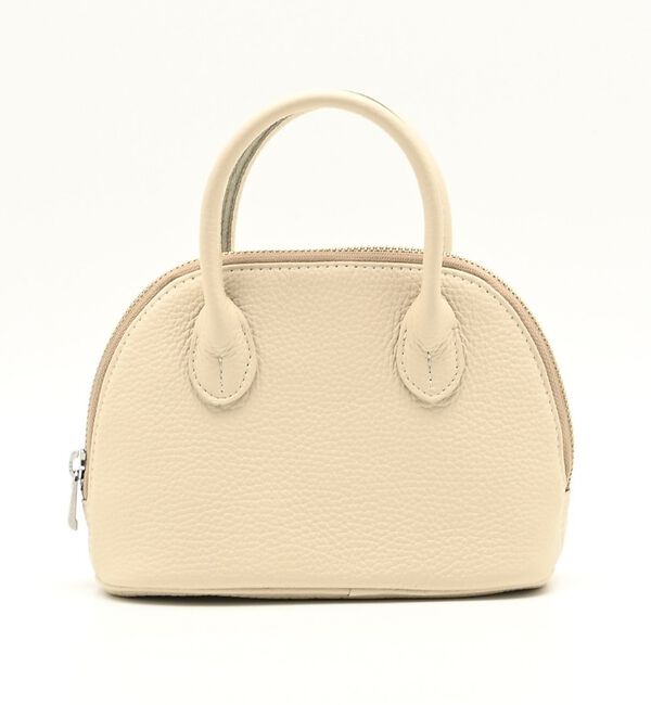 Rouge vif「【blancle/ブランクレ】レザーボストンバッグ/S.LEATHER MICR」|ボストンバッグ|
