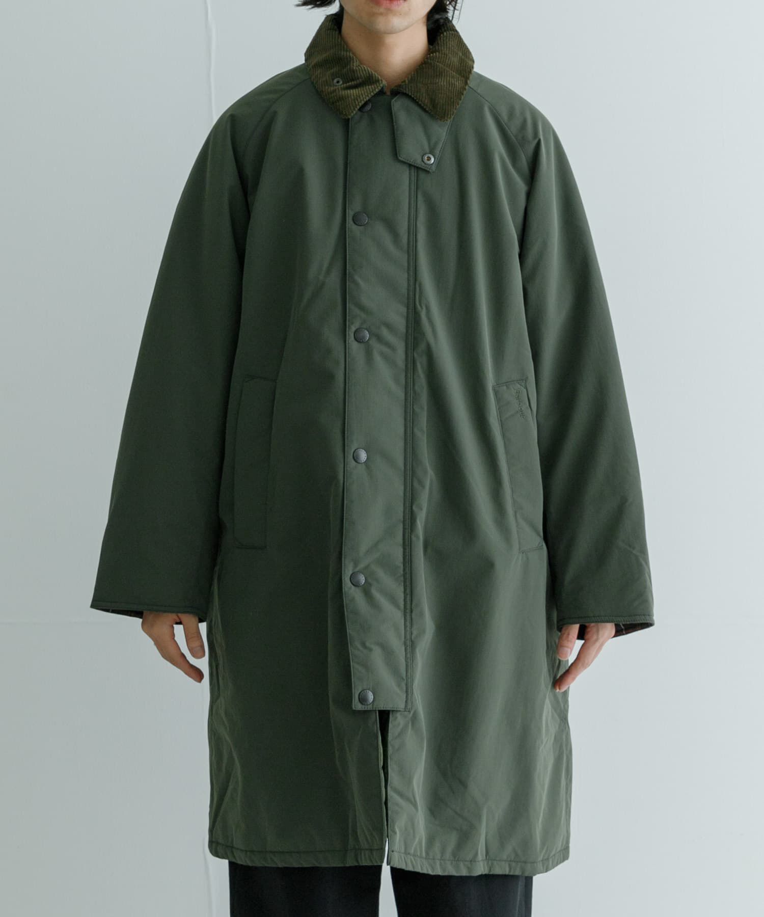 URBAN RESEARCH「Barbour　EXMOOR CASUAL COAT」|ステンカラーコート|