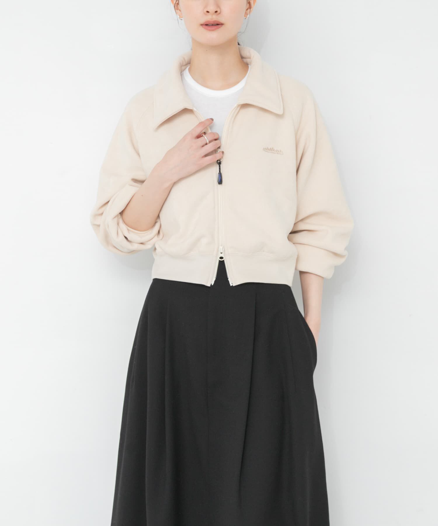 URBAN RESEARCH「『別注』THOUSAND MILE&times;URBAN RESEARCH　KNIT FLEECE ZIP PARKA」|パーカー|