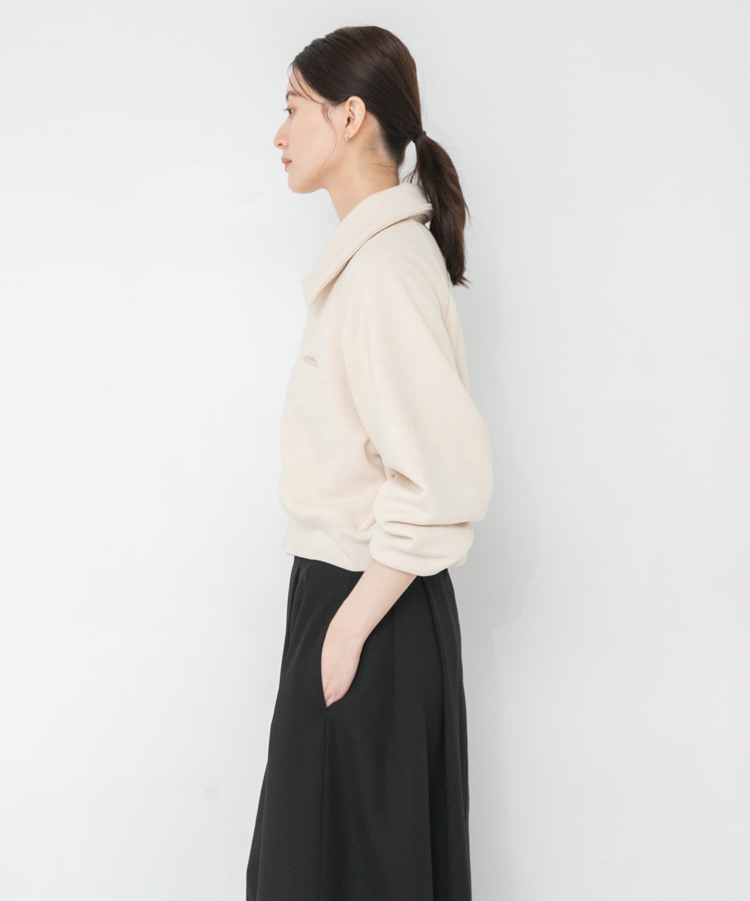 URBAN RESEARCH「『別注』THOUSAND MILE&times;URBAN RESEARCH　KNIT FLEECE ZIP PARKA」|パーカー|