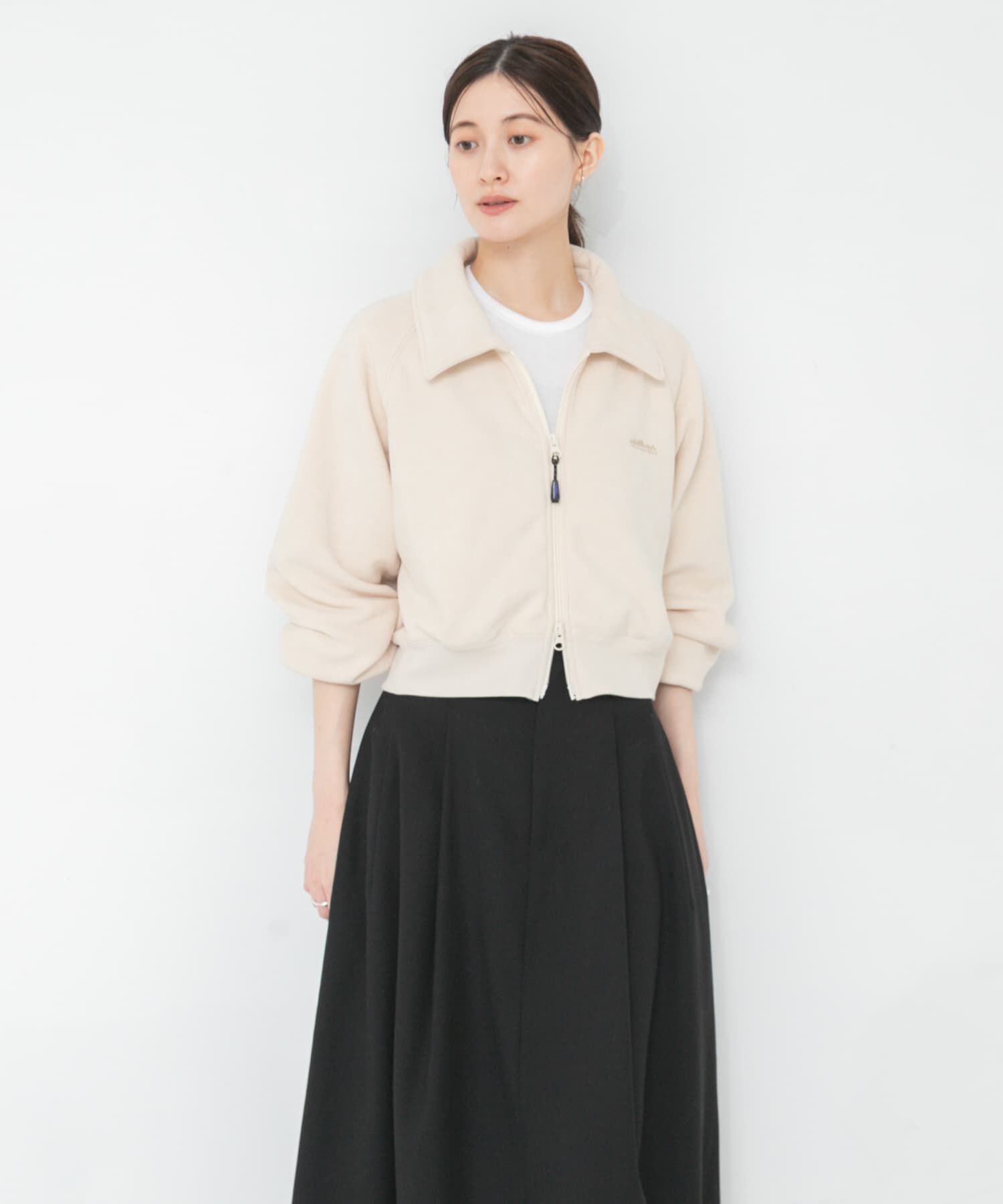 URBAN RESEARCH「『別注』THOUSAND MILE&times;URBAN RESEARCH　KNIT FLEECE ZIP PARKA」|パーカー|