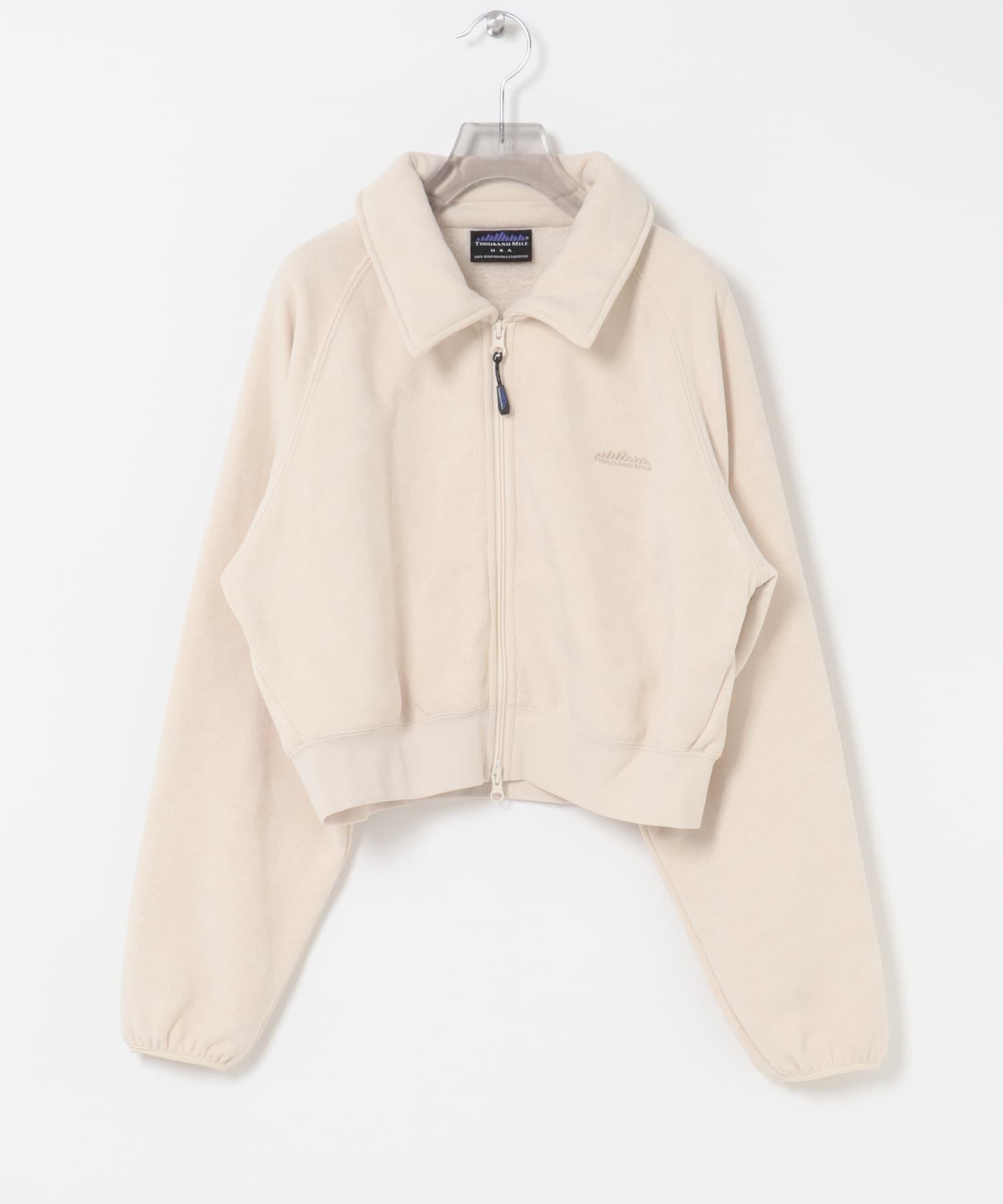 URBAN RESEARCH「『別注』THOUSAND MILE&times;URBAN RESEARCH　KNIT FLEECE ZIP PARKA」|パーカー|