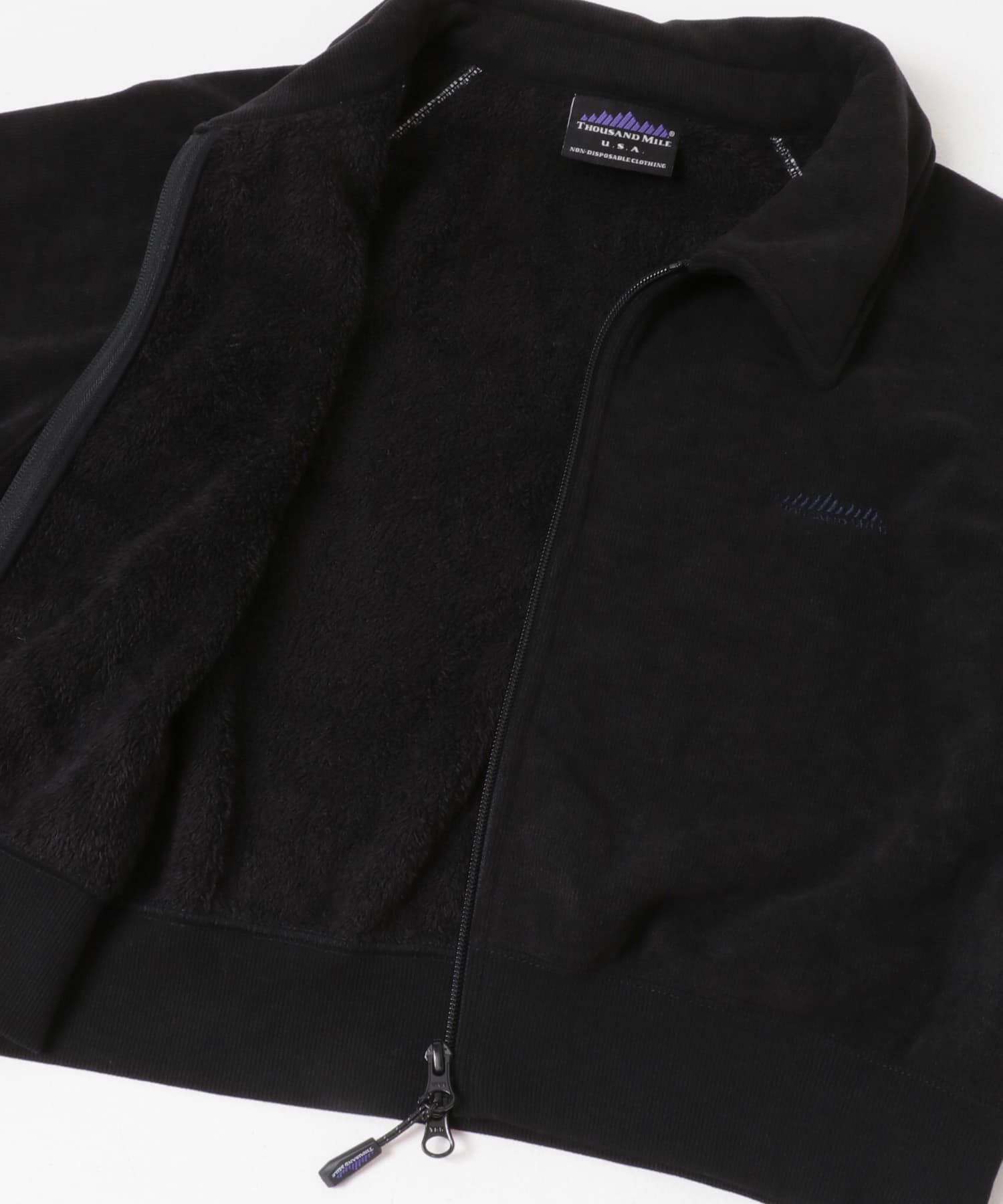 URBAN RESEARCH「『別注』THOUSAND MILE&times;URBAN RESEARCH　KNIT FLEECE ZIP PARKA」|パーカー|