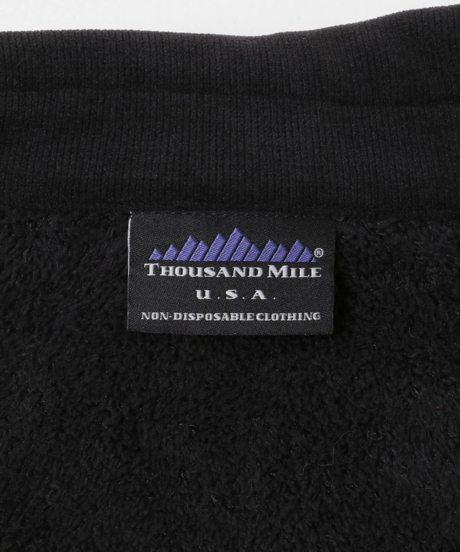 URBAN RESEARCH「『別注』THOUSAND MILE&times;URBAN RESEARCH　KNIT FLEECE ZIP PARKA」|パーカー|
