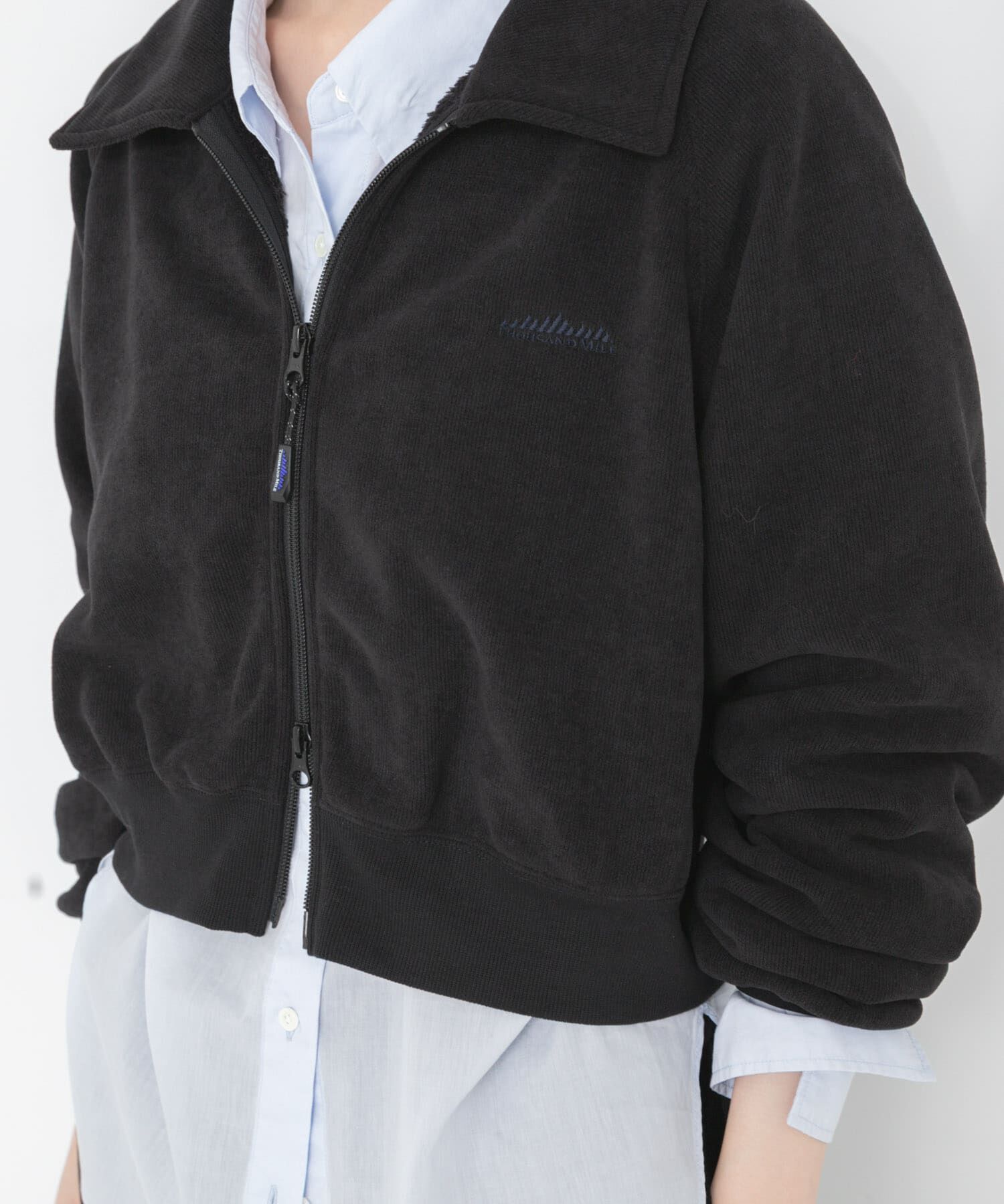 URBAN RESEARCH「『別注』THOUSAND MILE&times;URBAN RESEARCH　KNIT FLEECE ZIP PARKA」|パーカー|