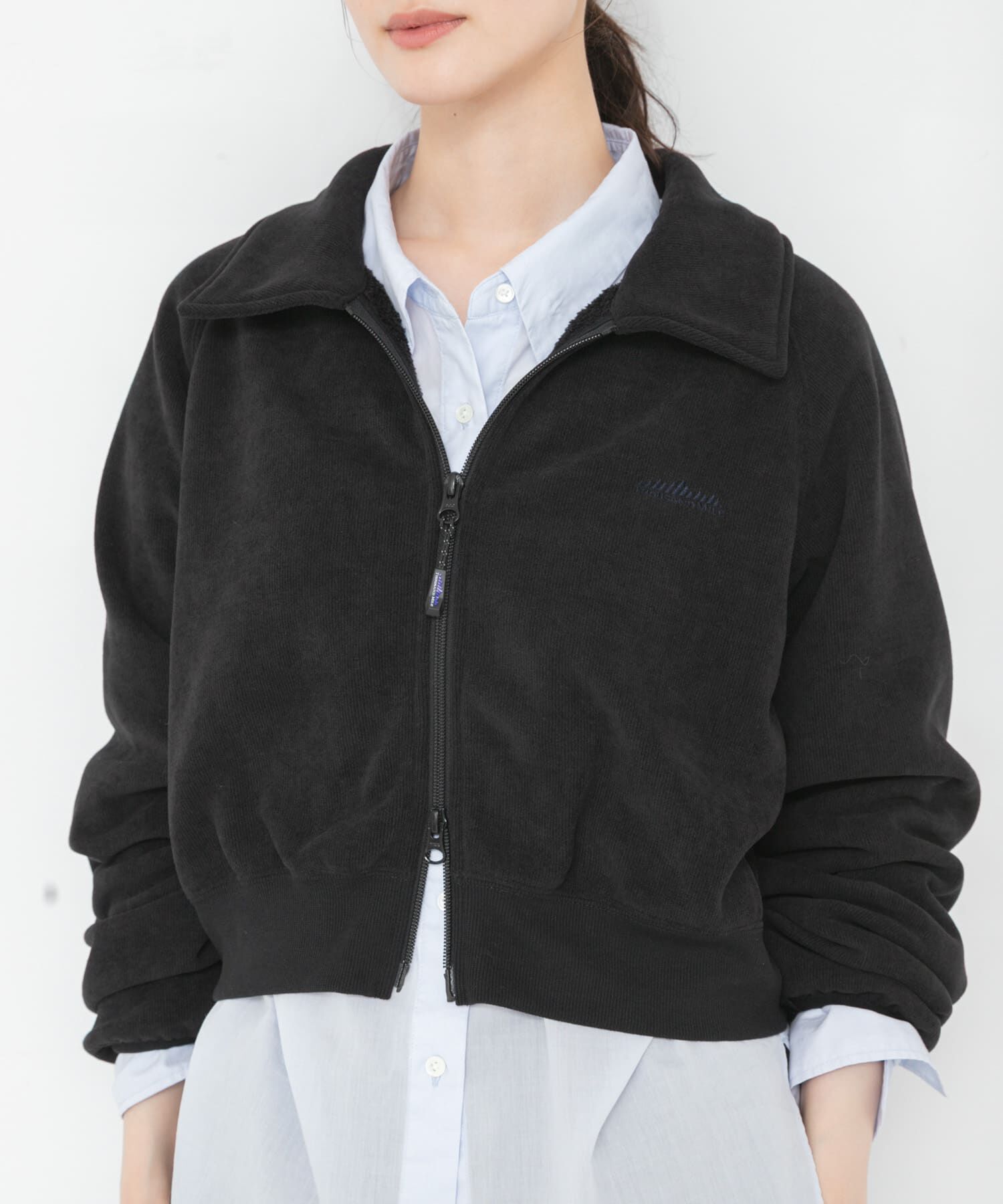 URBAN RESEARCH「『別注』THOUSAND MILE&times;URBAN RESEARCH　KNIT FLEECE ZIP PARKA」|パーカー|
