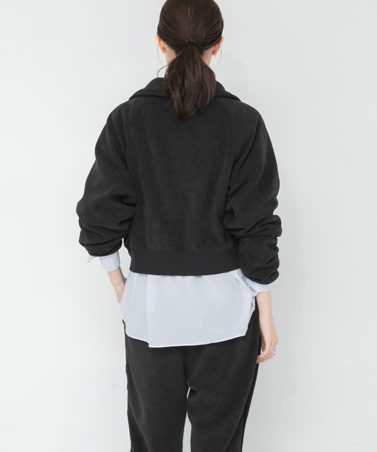 URBAN RESEARCH「『別注』THOUSAND MILE&times;URBAN RESEARCH　KNIT FLEECE ZIP PARKA」|パーカー|
