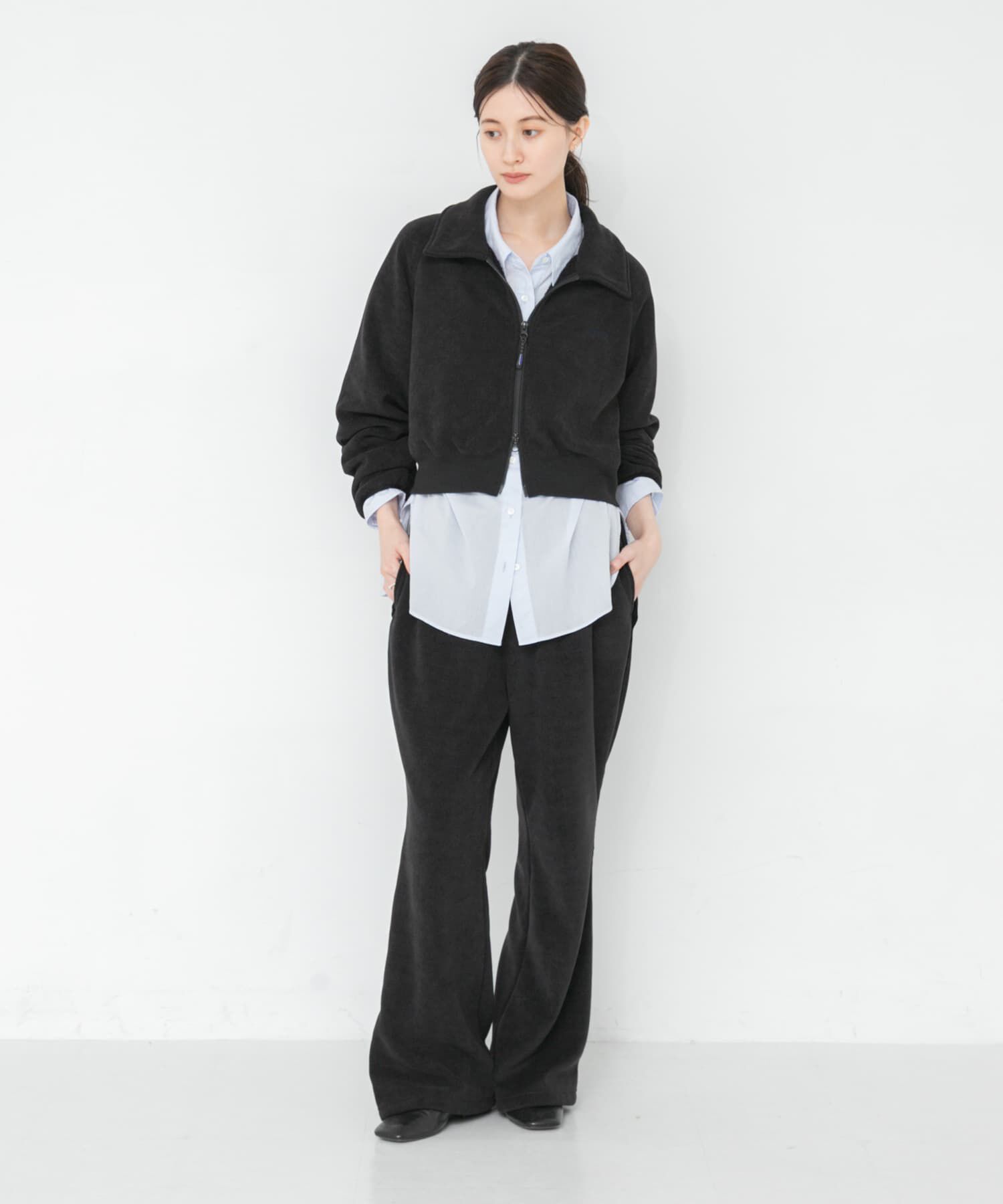 URBAN RESEARCH「『別注』THOUSAND MILE&times;URBAN RESEARCH　KNIT FLEECE FLARE PANTS」|その他|
