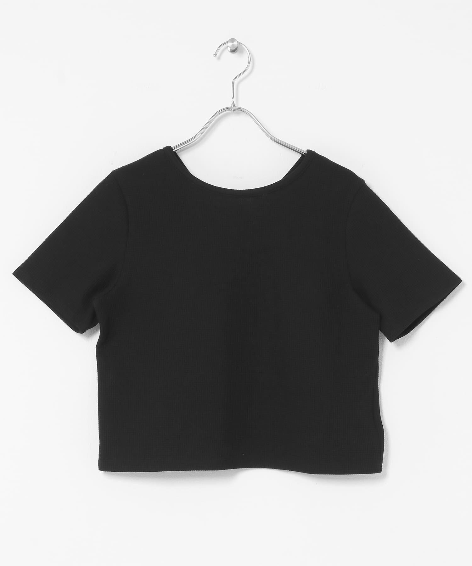 「2WAYレースアップトップス」|Tシャツ・カットソー|