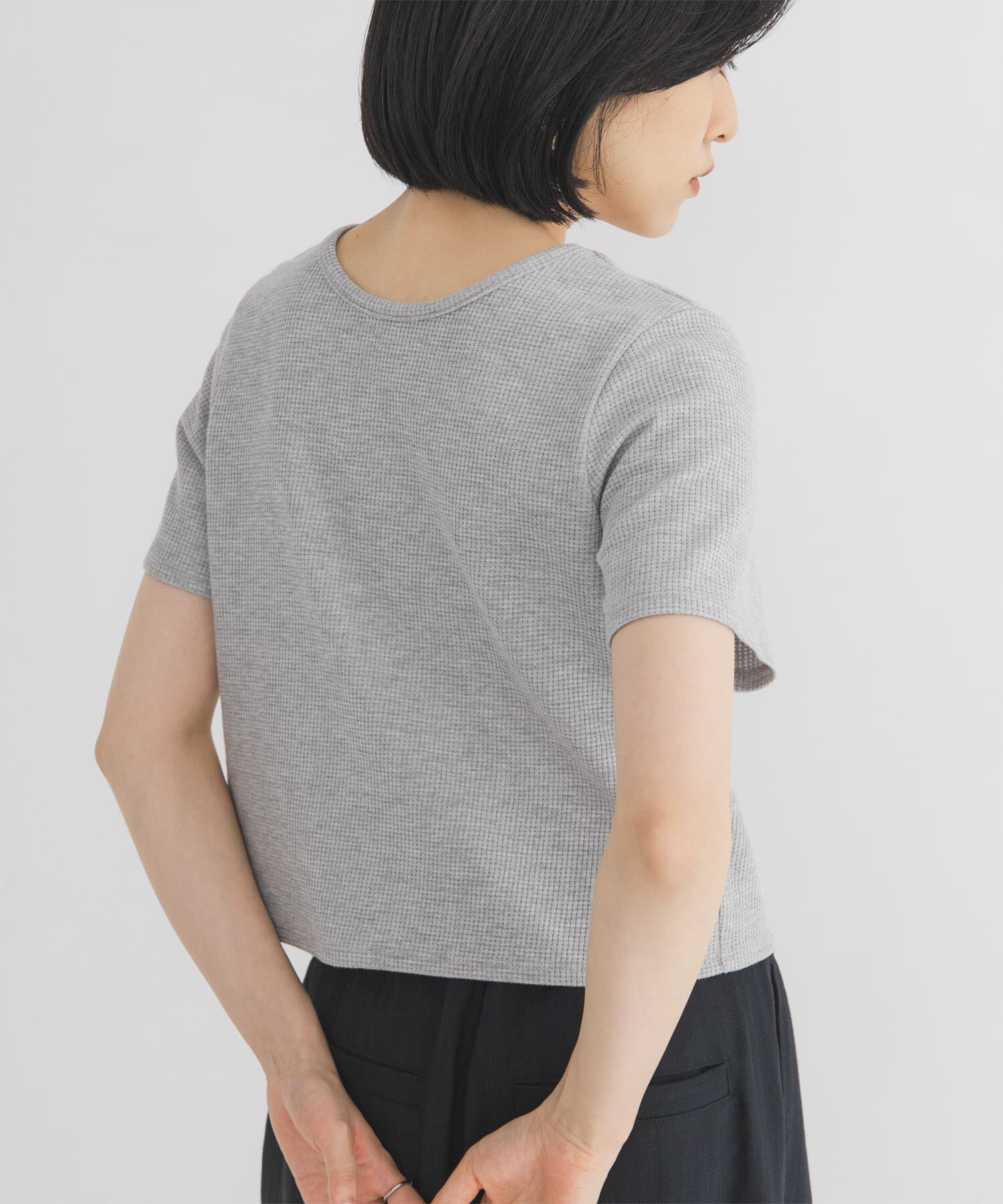  「2WAYレースアップトップス」|Tシャツ・カットソー|