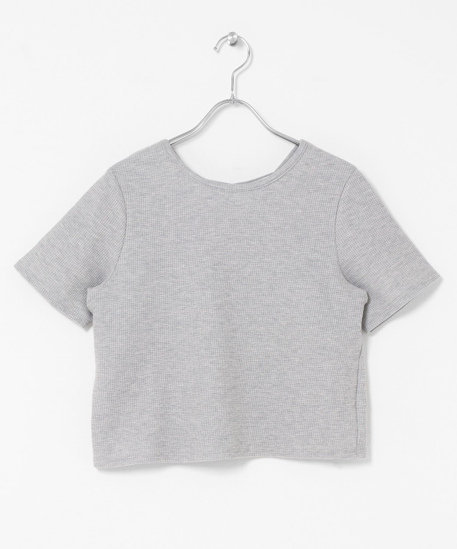 「2WAYレースアップトップス」|Tシャツ・カットソー|