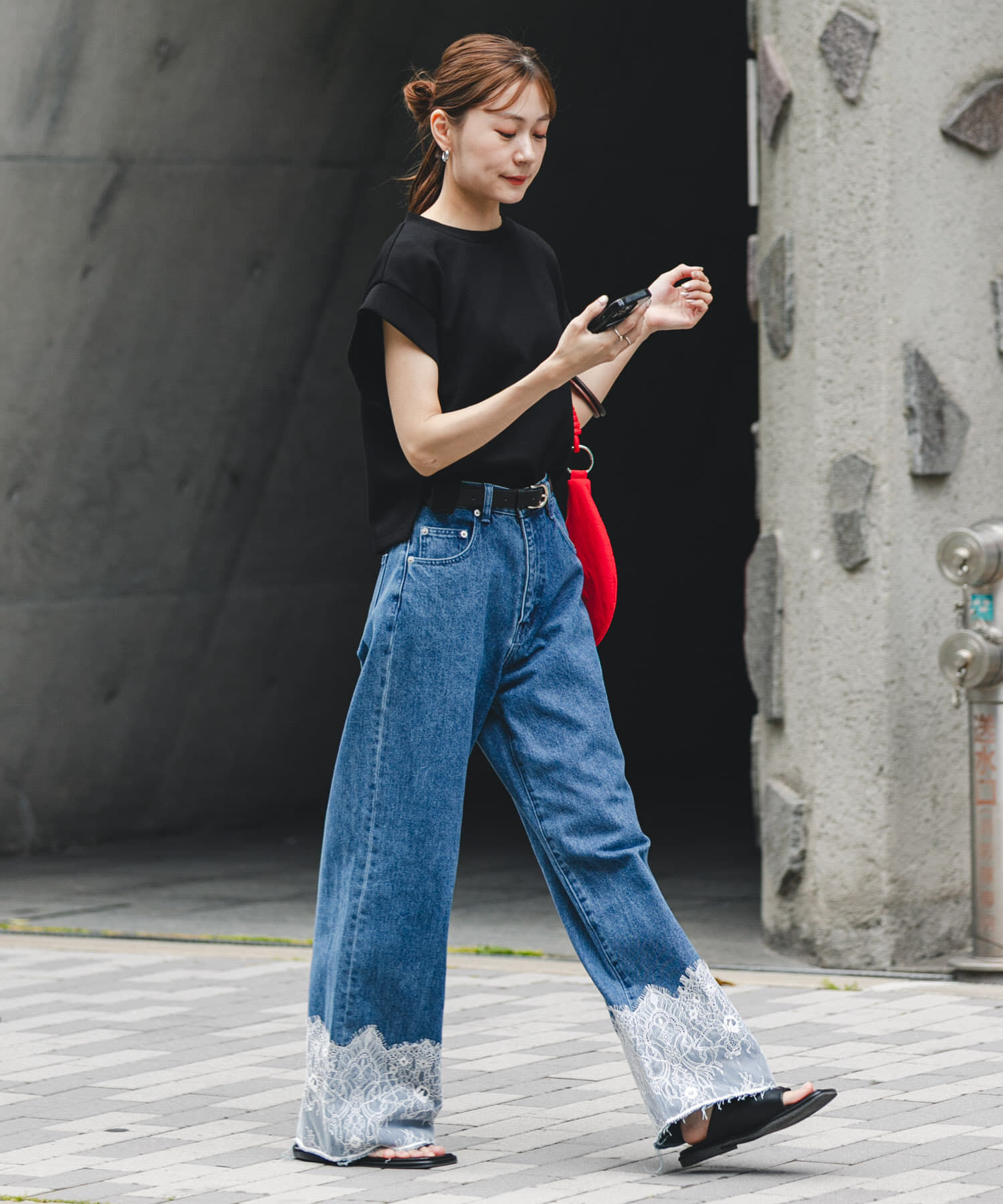 SENSE OF PLACE by URBAN RESEARCH「モチモチポンチTシャツ」|Tシャツ・カットソー|