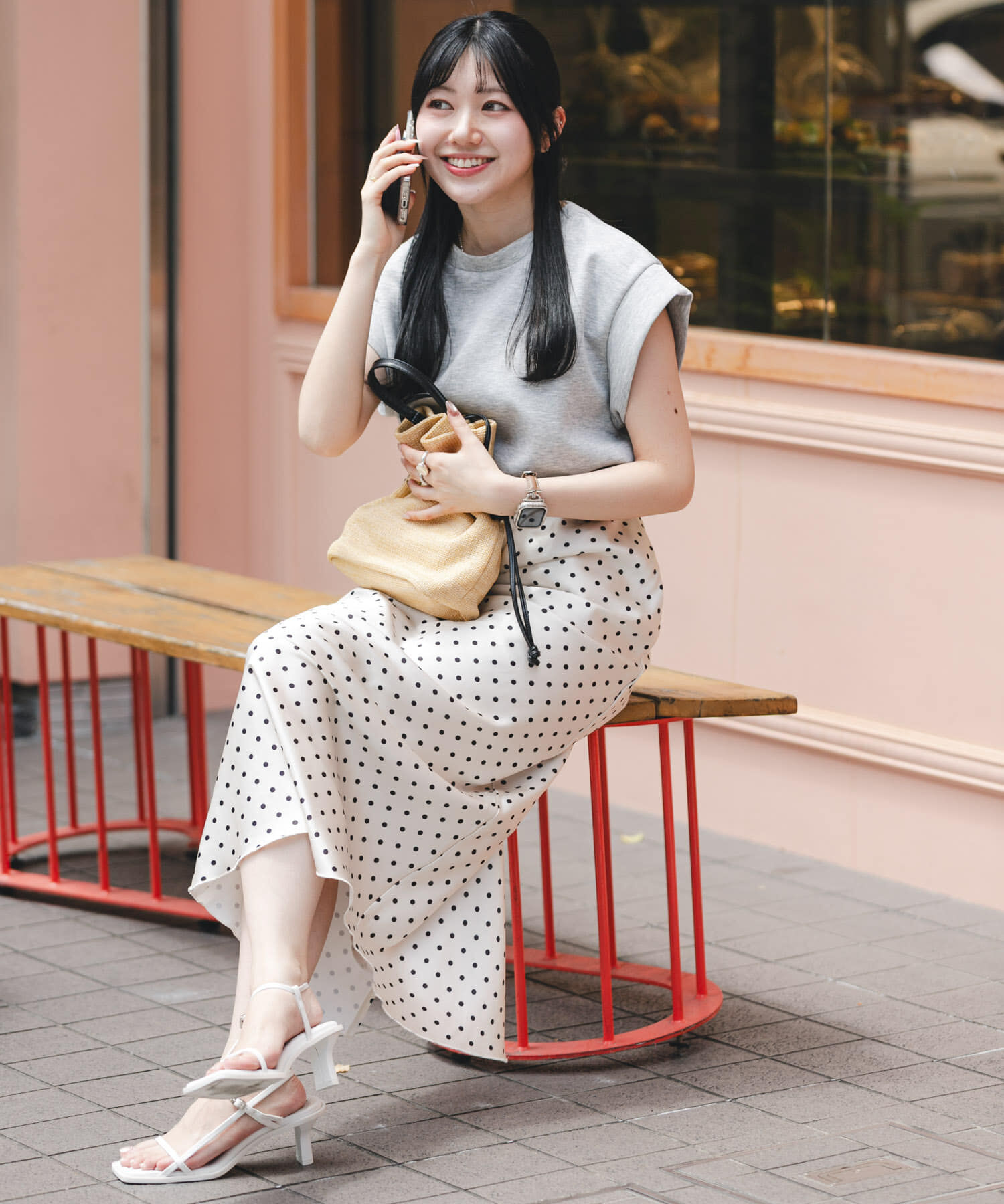 SENSE OF PLACE by URBAN RESEARCH「モチモチポンチTシャツ」|Tシャツ・カットソー|