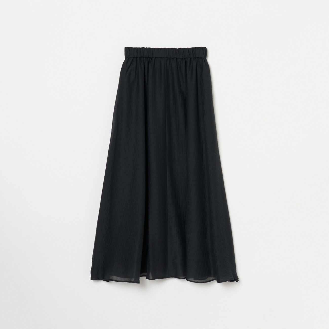 HELIOPOLE「HELIOPOLE SHEER GATHERED FLARE SKIRT」|スカート|