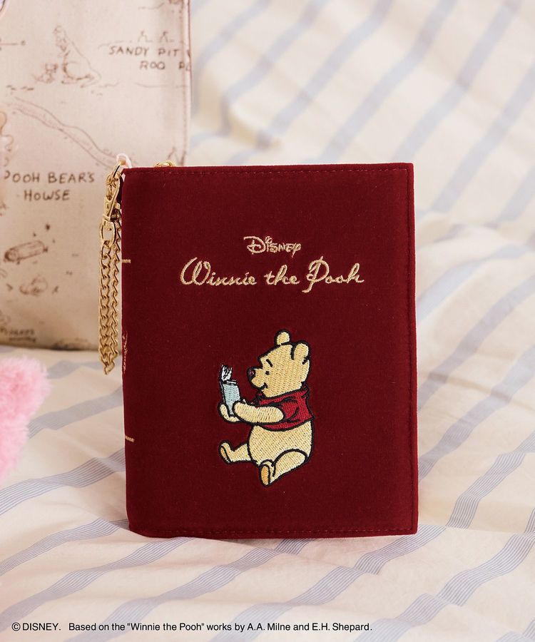 Maison de FLEUR「Winnie the Pooh/ブック型ポーチ」|ポーチ|