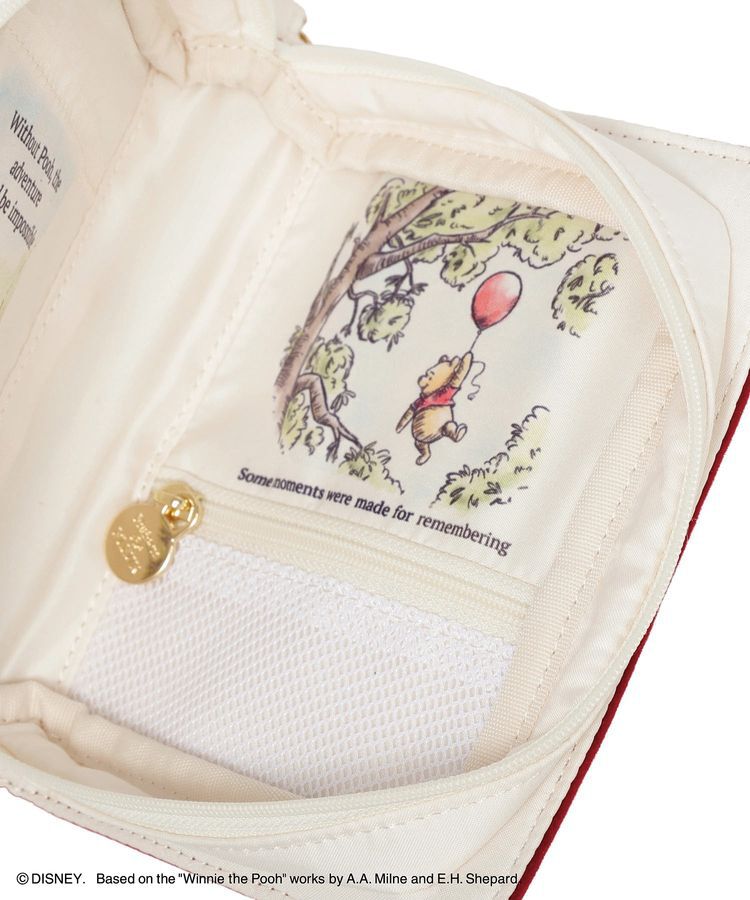 Maison de FLEUR「Winnie the Pooh/ブック型ポーチ」|ポーチ|