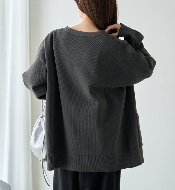  「【WEB限定/Du noir】スポンディッシュBIGカーディガン」|カーディガン|