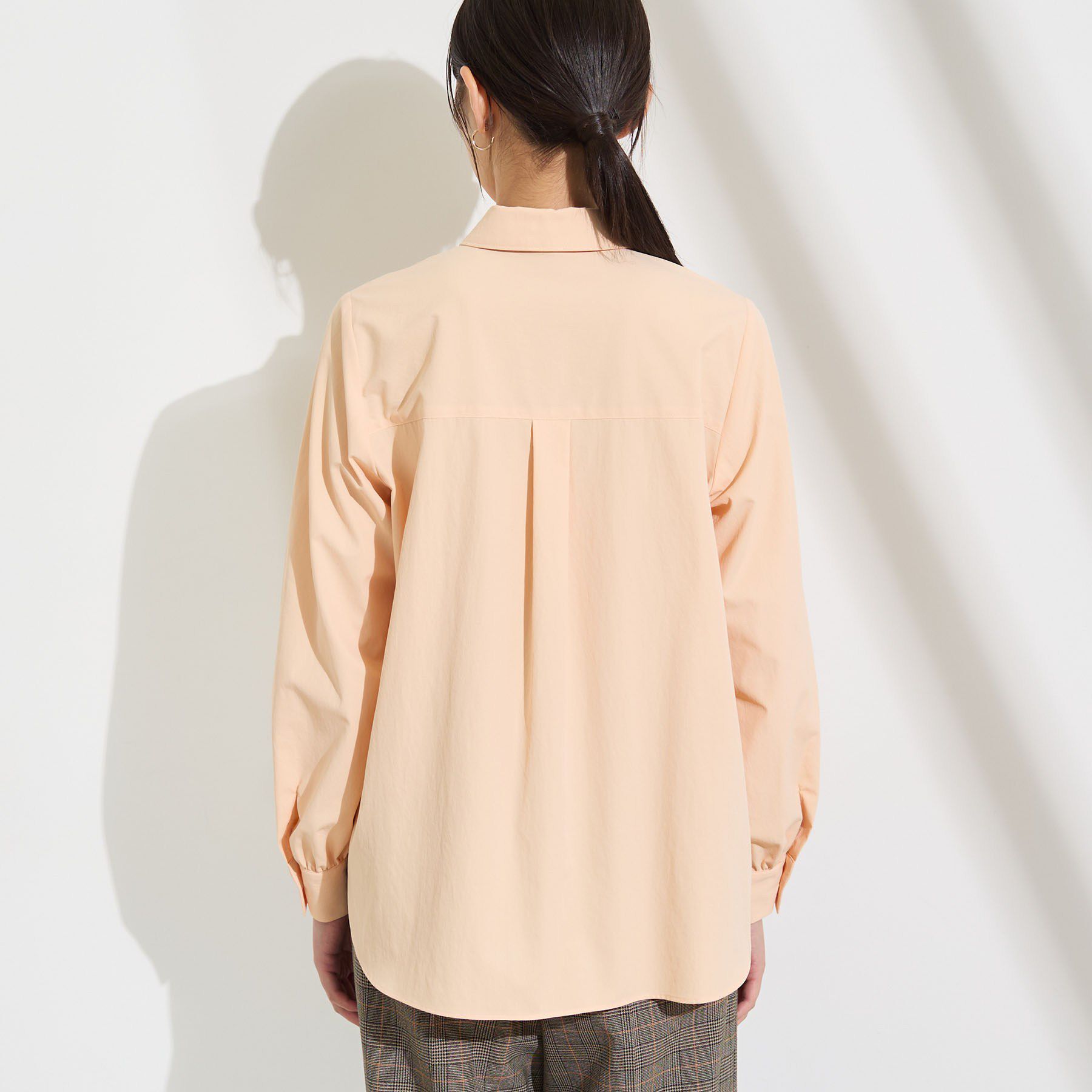 INDIVI「【接触冷感／ストレッチ◎】取外し可ボウタイシャツ」|シャツ・ブラウス|