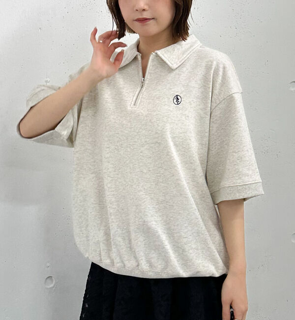 archives「ハーフＺＩＰポロスウェット」|Tシャツ・カットソー|