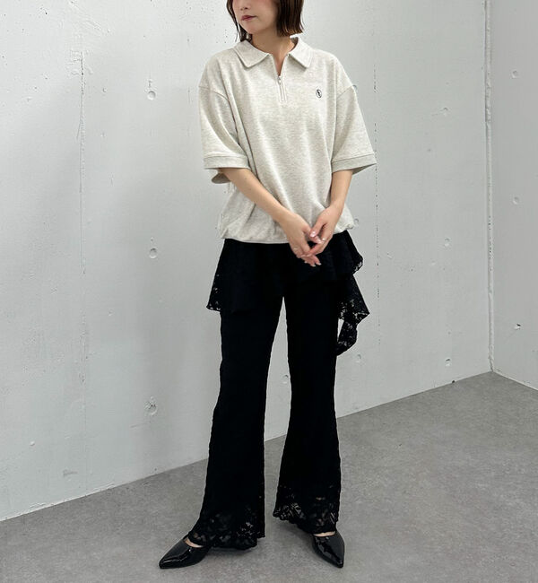 archives「ハーフＺＩＰポロスウェット」|Tシャツ・カットソー|