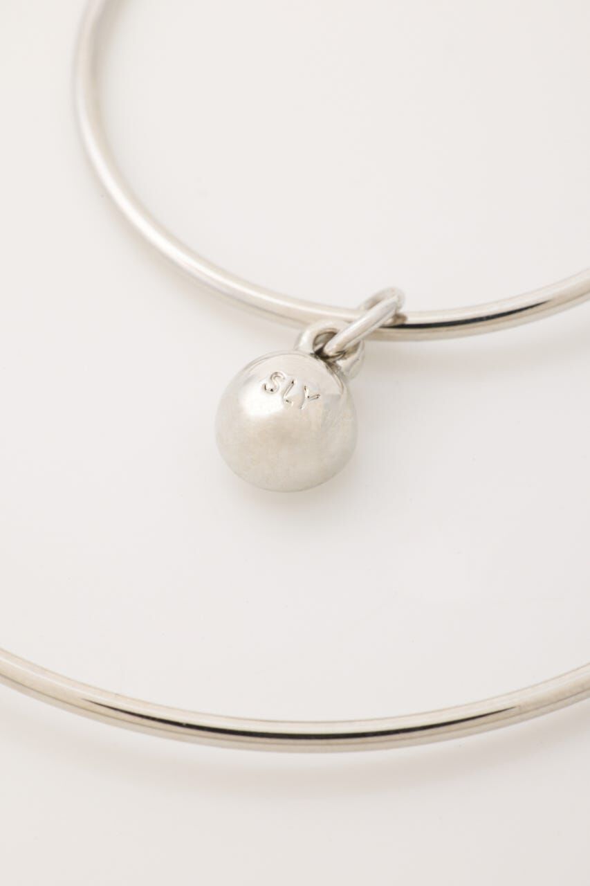 SLY「DOUBLE HOOP ピアス」|ピアス|