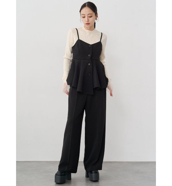 MURUA「フロントベルトワイドパンツ【セットアップ着用可】」|その他|