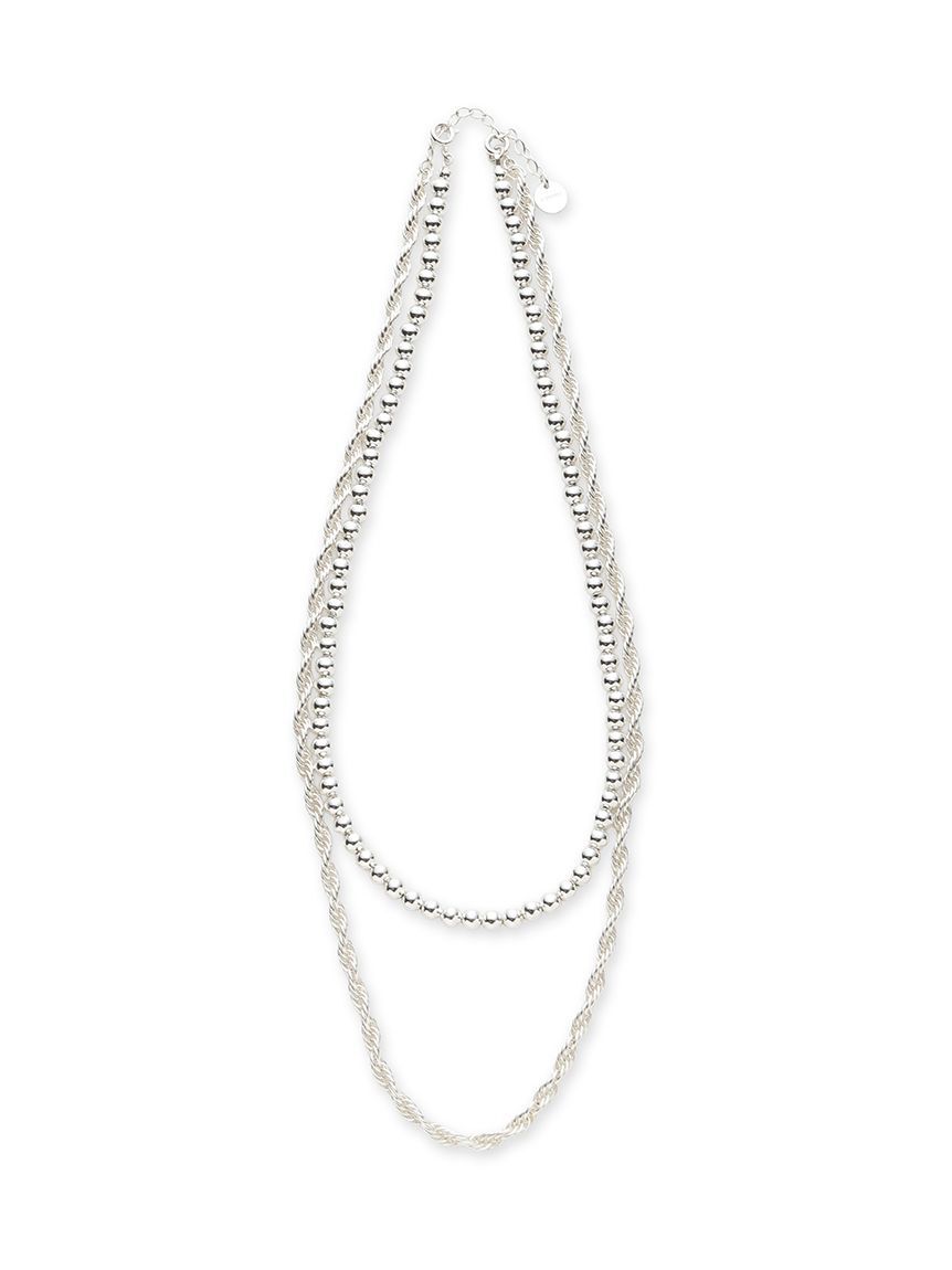 emmi atelier「2連ショートネックレス」|ネックレス|
