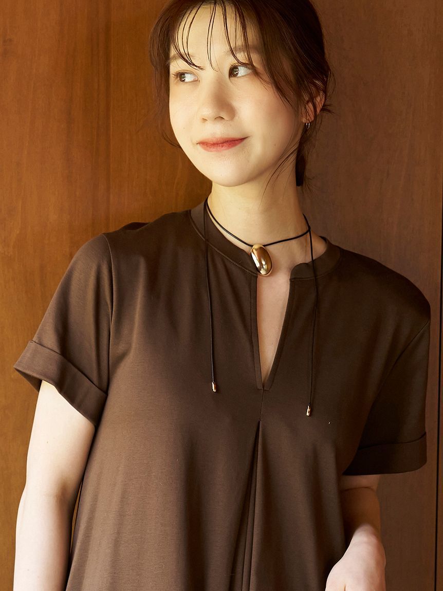 emmi atelier「ドロップロープネックレス」|ネックレス|